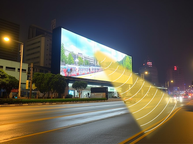 戶外廣告機(jī)安裝使用定向揚(yáng)聲系統(tǒng)