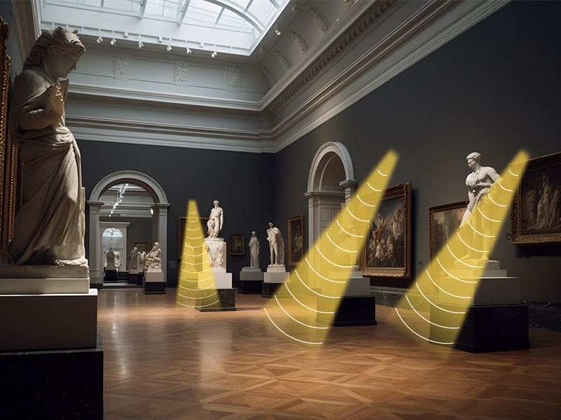 博物館定向音箱