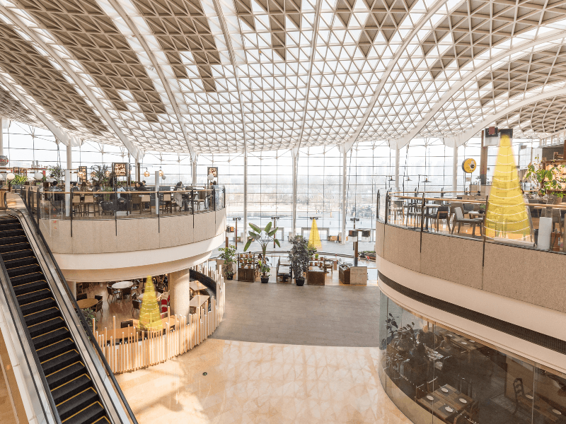 商場中應(yīng)用定向音箱