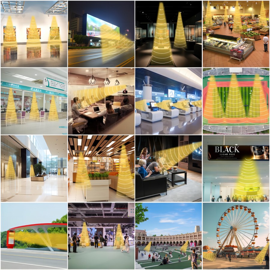 波束成型定向揚聲系統(tǒng)應(yīng)用場景匯總