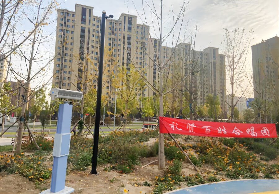 北京禮賢鎮的智慧廣場舞系統