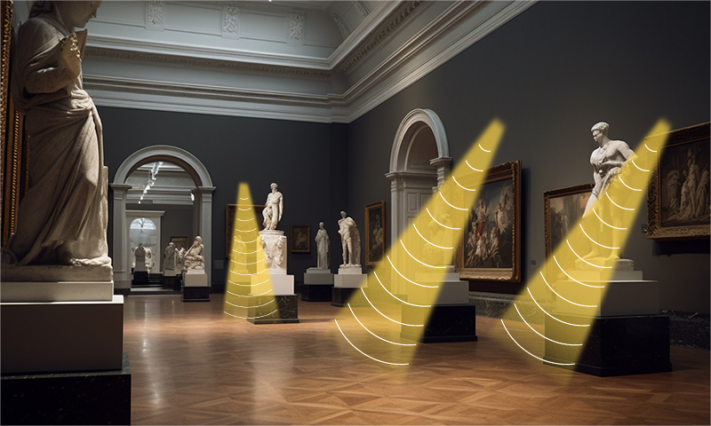 定向擴聲音箱的發聲效果展示