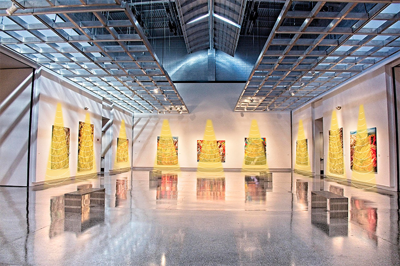 美術(shù)館中使用定向揚(yáng)聲器