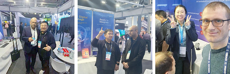 ISE2026展會(huì)現(xiàn)場，清聽聲學(xué)精彩瞬間！