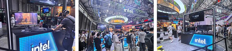 清聽聲學(xué)攜聚音屏AI PC新品在英特爾展臺重磅首秀